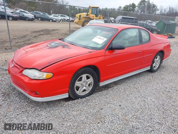 2001 Chevrolet Monte Carlo SS with VIN 2G1WX15K719159149, listed as a IAAI auction lot 41506221 with 1 mi miles. Bid and sale history available at carsss.com. Image 2.