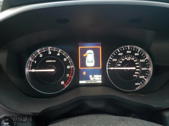 2022 Subaru Impreza Limited with VIN 4S3GTAU66N3711119, listed as a Copart auction lot 80557454 with 52,186 mi miles and Salvage Title. Bid and sale history available at DreamBid. Image 9.