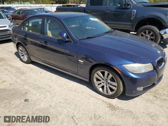 2011 BMW 3 Series 335i xDrive with VIN WBAPL5C58BA983174, listed as a Copart auction lot 53597015 with 216,656 mi miles and Clean title. Bid and sale history available at DreamBid. Image 4.