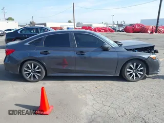 2023 Honda Civic Sedan EX with VIN 2HGFE1F70PH312235, listed as a IAAI auction lot 41604942 with 29,724 mi miles. Bid and sale history available at carsss.com. Image 13.
