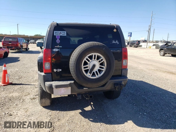 2006 Hummer H3 with VIN 5GTDN136X68196587, listed as a Copart auction lot 80794484 with 199,110 mi miles and Clean Title. Bid and sale history available at carsss.com. Image 6.