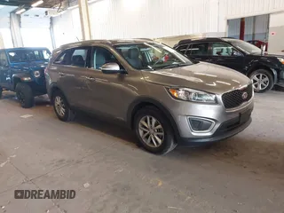 2017 Kia Sorento LX with VIN 5XYPGDA57HG199307, listed as a IAAI auction lot 41967654 with 88,112 mi miles and . Bid and sale history available at carsss.com. Image 1.