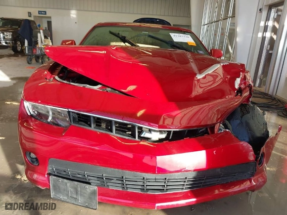 2014 Chevrolet Camaro LT with VIN 2G1FC1E35E9181130, listed as a IAAI auction lot 41387130 with NaN miles. Bid and sale history available at carsss.com. Image 12.