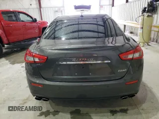 2015 Maserati Ghibli z VIN ZAM57XSA2F1130506, wystawiony jako Copart lot #58704905 z przebiegiem Nie podano mil oraz Szkoda całkowita • Salvage title. Historia ofert i sprzedaży dostępna na DreamBid. Obrazek 6.