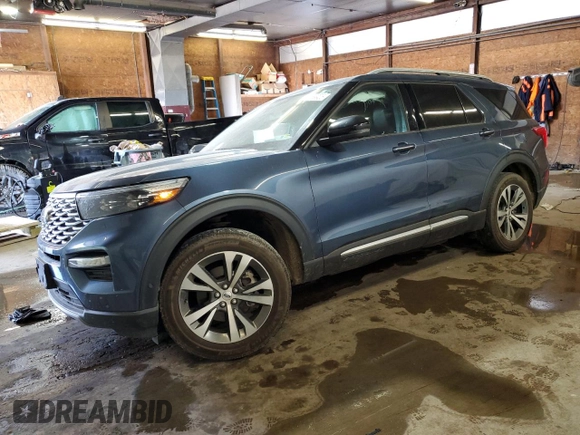 2020 Ford Explorer Platinum с VIN 1FM5K8HC8LGA89398, выставлен на аукционе Copart как лот 62189925 с пробегом 34 082 миль миль и Списание • Salvage title. История ставок и продаж доступна на DreamBid. Изображение 1.