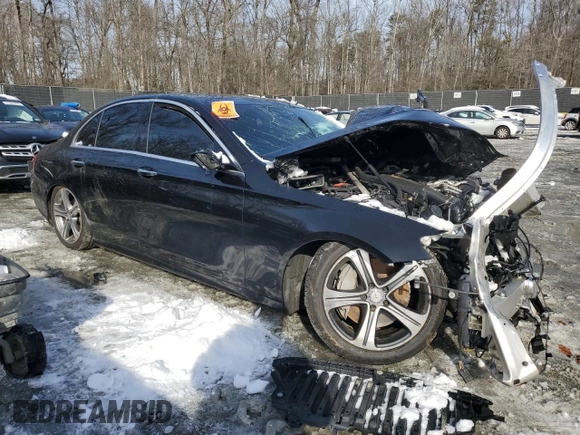 2017 Mercedes-Benz E-Class E 300 Luxury with VIN WDDZF4KB7HA223028, listed as a Copart auction lot 87732205 with Not Provided miles and Salvage Title. Bid and sale history available at carsss.com. Image 4.