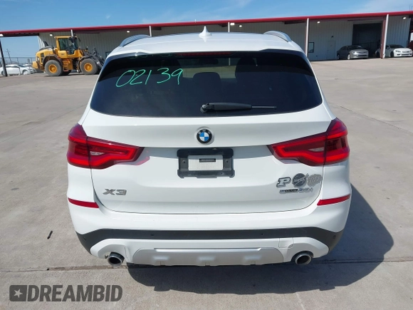 2020 BMW X3 sDrive30i with VIN 5UXTY3C00LLU71540, listed as a IAAI auction lot 41718918 with 91,501 mi miles. Bid and sale history available at carsss.com. Image 16.