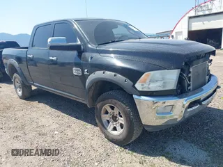 2012 Ram 2500 Laramie Longhorn with VIN 3C6UD5GL8CG182590, listed as a IAAI auction lot 42135638 with 232,377 mi miles and . Bid and sale history available at DreamBid. Image 1.