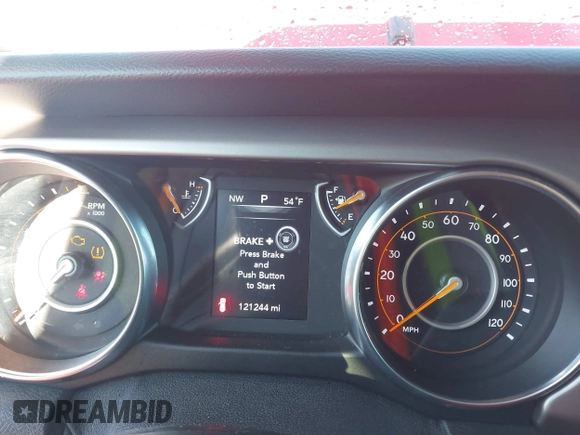 2020 Jeep Wrangler Unlimited Sport S с VIN 1C4HJXDG2LW341045, выставлен на аукционе IAAI как лот 41208571 с пробегом 121 244 миль миль и . История ставок и продаж доступна на DreamBid. Изображение 7.
