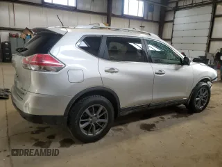 2014 Nissan Rogue S with VIN 5N1AT2MV1EC767922, listed as a Copart auction lot 52172595 with 163,659 mi miles and Salvage Title. Bid and sale history available at carsss.com. Image 3.