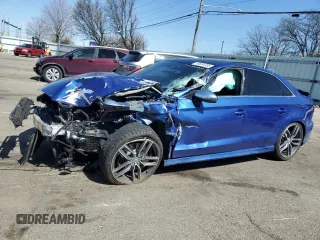 2015 Audi S3 Premium Plus z VIN WAUBFGFF7F1077492, wystawiony jako Copart lot #49654295 z przebiegiem Nie podano mil oraz Szkoda całkowita • Salvage title. Historia ofert i sprzedaży dostępna na DreamBid. Obrazek 1.