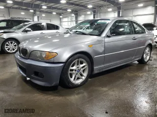 2004 BMW 3 Series 325Ci with VIN WBABD33494PL02104, listed as a Copart auction lot 48618825 with 198,715 mi miles and Salvage Title. Bid and sale history available at carsss.com. Image 1.