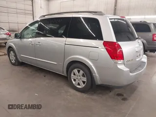 2004 Nissan Quest S with VIN 5N1BV28U34N343743, listed as a IAAI auction lot 42163624 with 105,900 mi miles. Bid and sale history available at carsss.com. Image 3.