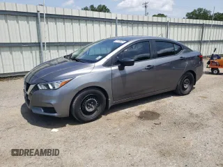 2020 Nissan Versa S with VIN 3N1CN8DV0LL919221, listed as a Copart auction lot 61138525 with 120,080 mi miles and Salvage title. Bid and sale history available at DreamBid. Image 1.
