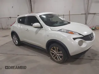 2012 Nissan Juke SL with VIN JN8AF5MV7CT122285, listed as a IAAI auction lot 41792822 with 155,501 mi miles. Bid and sale history available at carsss.com. Image 1.