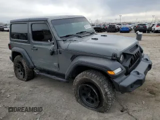 2019 Jeep Wrangler Sport S with VIN 1C4GJXAG7KW552143, listed as a Copart auction lot 50134775 with 73,278 mi miles and Salvage title. Bid and sale history available at DreamBid. Image 4.