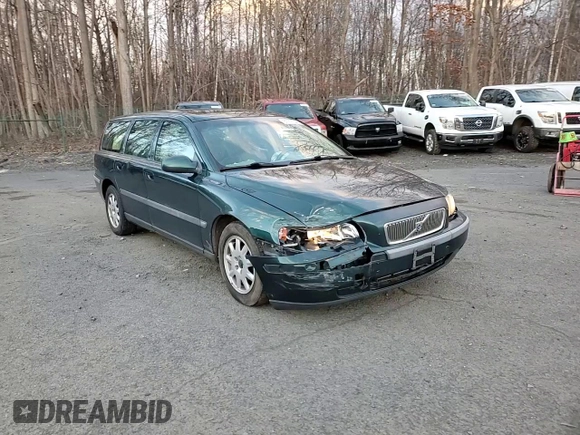 2002 Volvo V70 with VIN YV1SW61R621262281, listed as a Copart auction lot 87211344 with 279,549 mi miles and Non Repairable. Bid and sale history available at carsss.com. Image 10.