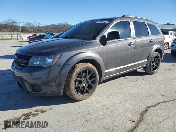 2016 Dodge Journey SXT with VIN 3C4PDCBG2GT221661, listed as a Copart auction lot 89353065 with 122,010 mi miles and Salvage Title. Bid and sale history available at carsss.com. Image 1.