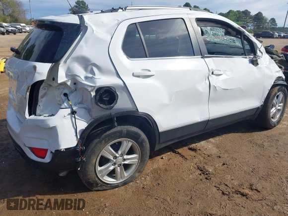 2020 Chevrolet Trax LT with VIN KL7CJLSB5LB315103, listed as a IAAI auction lot 41884353 with 87,095 mi miles and . Bid and sale history available at DreamBid. Image 4.