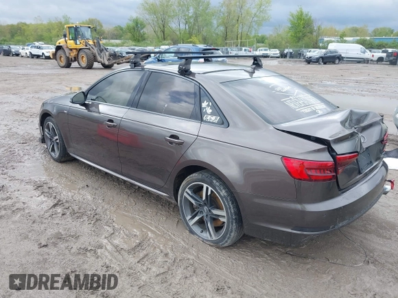 2017 Audi A4 Premium Plus z VIN WAUENAF41HN015240, wystawiony jako IAAI lot #42199989 z przebiegiem 102 683 mil mil oraz . Historia ofert i sprzedaży dostępna na DreamBid. Obrazek 3.