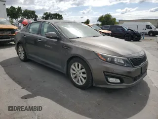 2015 Kia Optima EX with VIN 5XXGN4A70FG400845, listed as a Copart auction lot 54606275 with 144,953 mi miles and Clean Title. Bid and sale history available at carsss.com. Image 4.