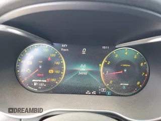 2019 Mercedes-Benz C 43 AMG с VIN 55SWF6EB6KU285618, выставлен на аукционе Copart как лот 58557465 с пробегом 34 990 миль миль и Списание • Salvage title. История ставок и продаж доступна на DreamBid. Изображение 9.