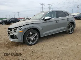 2019 Audi SQ5 Prestige z VIN WA1C4AFY5K2039723, wystawiony jako Copart lot #53522175 z przebiegiem 127 216 mil mil oraz Szkoda całkowita • Salvage title. Historia ofert i sprzedaży dostępna na DreamBid. Obrazek 1.