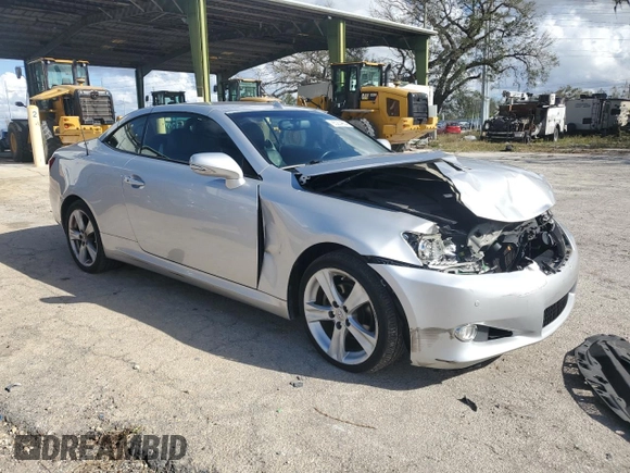 2012 Lexus IS 250 C z VIN JTHFF2C27C2526392, wystawiony jako Copart lot #85204854 z przebiegiem 114 057 mil mil oraz Szkoda całkowita • Salvage title. Historia ofert i sprzedaży dostępna na DreamBid. Obrazek 4.