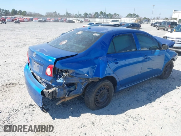 2010 Toyota Corolla with VIN 1NXBU4EE7AZ262192, listed as a IAAI auction lot 41695999 with 1 mi miles. Bid and sale history available at carsss.com. Image 4.