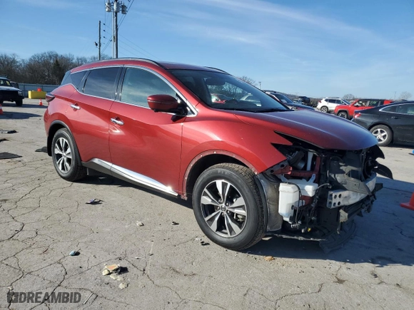 2019 Nissan Murano SV with VIN 5N1AZ2MJ7KN143019, listed as a Copart auction lot 43336285 with 63,473 mi miles and Salvage Title. Bid and sale history available at carsss.com. Image 4.
