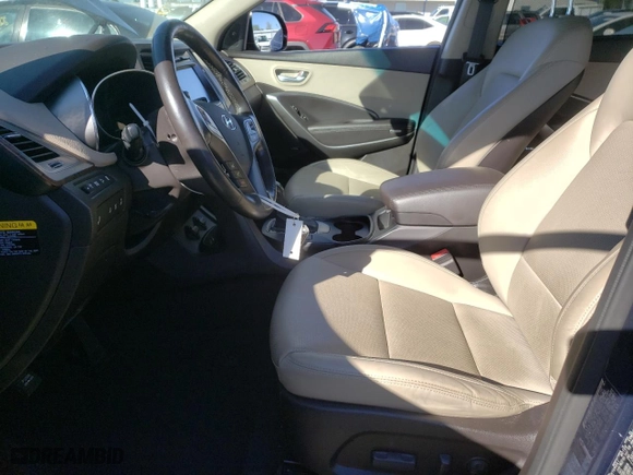 2017 Hyundai Santa Fe Limited Ultimate with VIN KM8SRDHFXHU190114, listed as a Copart auction lot 50298055 with 119,679 mi miles and Salvage Title. Bid and sale history available at carsss.com. Image 7.