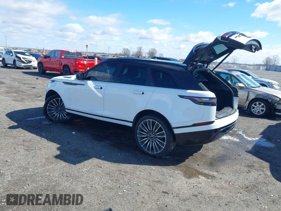 2020 Land Rover Range Rover Velar R-Dynamic S with VIN SALYK2EX8LA262225, listed as a IAAI auction lot 41675711 with 112,758 mi miles and . Bid and sale history available at DreamBid. Image 3.