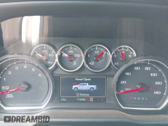 2020 Chevrolet Silverado 1500 LT with VIN 1GCUYDED4LZ137214, listed as a IAAI auction lot 42172170 with 110,082 mi miles and . Bid and sale history available at DreamBid. Image 7.