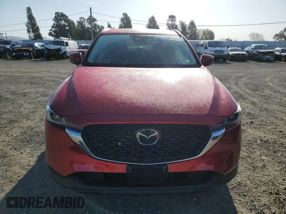 2023 Mazda CX-5 2.5 S Premium Package with VIN JM3KFBDM2P0196668, listed as a Copart auction lot 51646845 with 5,976 mi miles and Salvage Title. Bid and sale history available at carsss.com. Image 5.