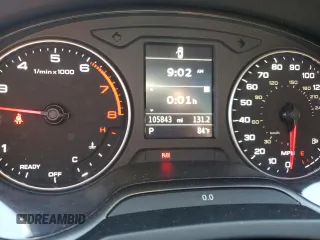 2016 Audi A3 2.0T Premium with VIN WAUB8GFF1G1070386, listed as a Copart auction lot 53983075 with 105,843 mi miles and Salvage Title. Bid and sale history available at carsss.com. Image 9.