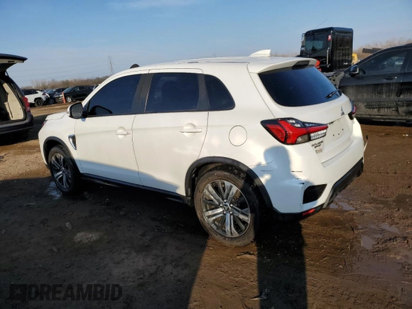 2020 Mitsubishi Outlander Sport SE 2.0 with VIN JA4AP4AU2LU006365, listed as a Copart auction lot 47317625 with 49,302 mi miles and Non Repairable. Bid and sale history available at carsss.com. Image 2.