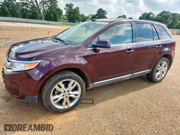 2011 Ford Edge Limited z VIN 2FMDK3KC9BBB35575, wystawiony jako Copart lot #59934165 z przebiegiem 219 891 mil mil oraz Czysty tytuł • Clean title. Historia ofert i sprzedaży dostępna na DreamBid. Obrazek 1.