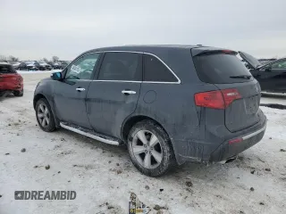 2013 Acura MDX Tech Pkg with VIN 2HNYD2H37DH510679, listed as a Copart auction lot 45404195 with 111,483 mi miles and Salvage Title. Bid and sale history available at carsss.com. Image 2.