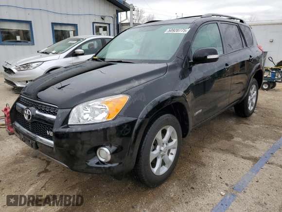 2011 Toyota RAV4 Ltd with VIN 2T3DK4DV6BW051042, listed as a Copart auction lot 50920775 with 57,574 mi miles and Salvage Title. Bid and sale history available at carsss.com. Image 1.