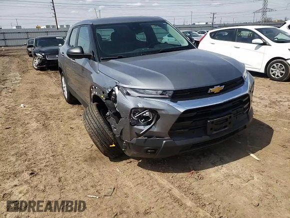 2021 Chevrolet TrailBlazer LS with VIN KL79MNSL4MB131777, listed as a Copart auction lot 50082224 with 10,393 mi miles and . Bid and sale history available at DreamBid. Image 10.