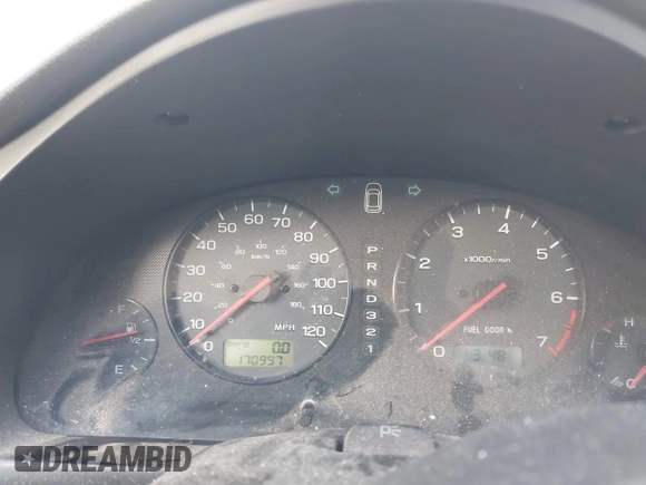 2002 Subaru Legacy L with VIN 4S3BE635927208389, listed as a IAAI auction lot 38526389 with 170,997 mi miles and . Bid and sale history available at DreamBid. Image 7.