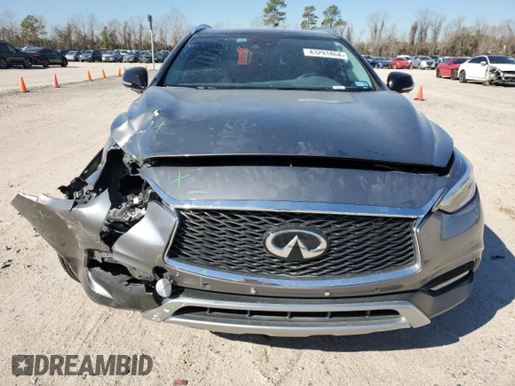 2018 Infiniti QX30 Premium with VIN SJKCH5CR3JA006008, listed as a Copart auction lot 43291864 with 50,174 mi miles. Bid and sale history available at carsss.com. Image 5.