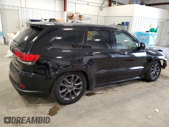 2019 Jeep Grand Cherokee Overland with VIN 1C4RJFCT8KC610341, listed as a Copart auction lot 83424454 with 57,356 mi miles and Salvage Title. Bid and sale history available at carsss.com. Image 3.
