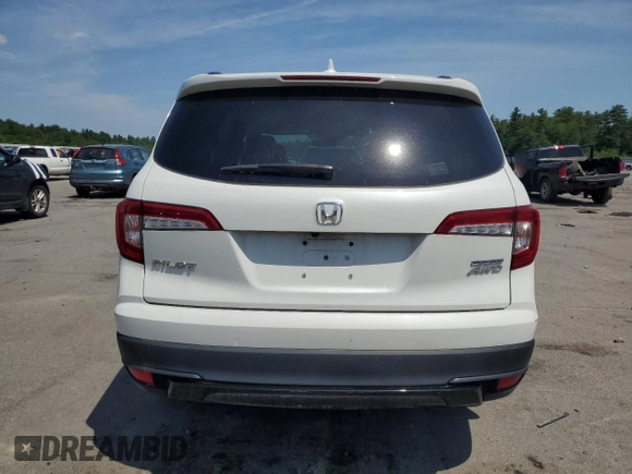 2021 Honda Pilot Special Edition with VIN 5FNYF6H26MB095116, listed as a Copart auction lot 62464215 with 41,929 mi miles and Salvage title. Bid and sale history available at DreamBid. Image 6.