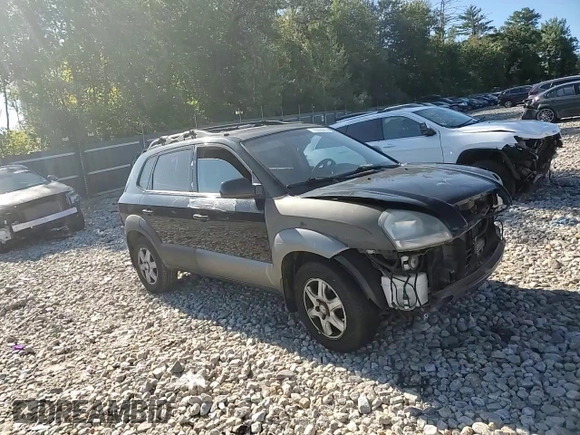 2005 Hyundai Tucson GLS with VIN KM8JN72D35U185459, listed as a Copart auction lot 70639434 with Not Provided miles and Salvage Title. Bid and sale history available at carsss.com. Image 12.