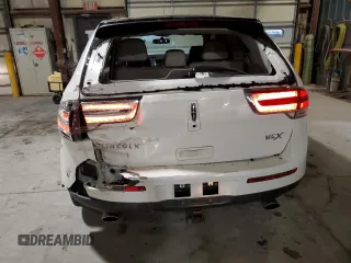 2013 Lincoln MKX with VIN 2LMDJ6JK1DBL06002, listed as a Copart auction lot 49215835 with 196,888 mi miles and Salvage Title. Bid and sale history available at carsss.com. Image 6.