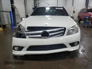 2010 Mercedes-Benz C 300 Sport with VIN WDDGF5EB2AR117652, listed as a Copart auction lot 48030515 with 113,327 mi miles and Salvage Title. Bid and sale history available at DreamBid. Image 5.