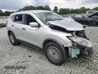2017 Nissan Rogue S with VIN KNMAT2MV7HP503072, listed as a Copart auction lot 60263205 with 75,185 mi miles and Salvage title. Bid and sale history available at DreamBid. Image 4.