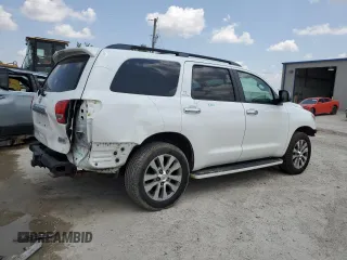 2015 Toyota Sequoia Limited with VIN 5TDJY5G19FS111788, listed as a Copart auction lot 64512124 with 73,013 mi miles and Salvage Title. Bid and sale history available at carsss.com. Image 3.