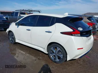 2022 Nissan LEAF SV Plus with VIN 1N4BZ1CV9NC557996, listed as a IAAI auction lot 41580168 with 32,833 mi miles and . Bid and sale history available at DreamBid. Image 3.